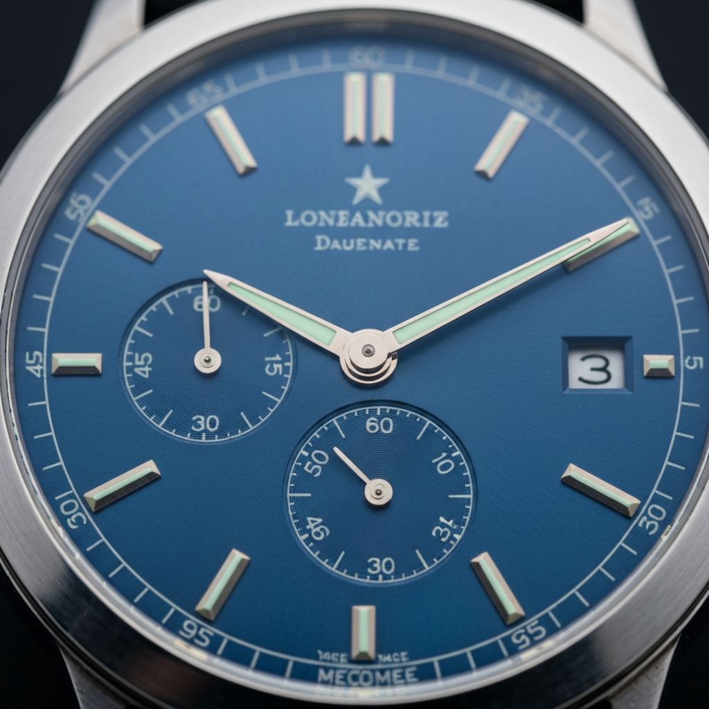 Minimalist Leather Watch view 2